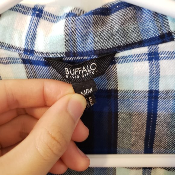 Long Plaid Flannel Shirt - Picture 4 of 5